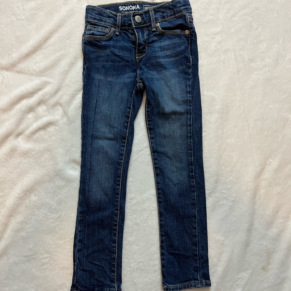 Sonoma girls skinny jeans